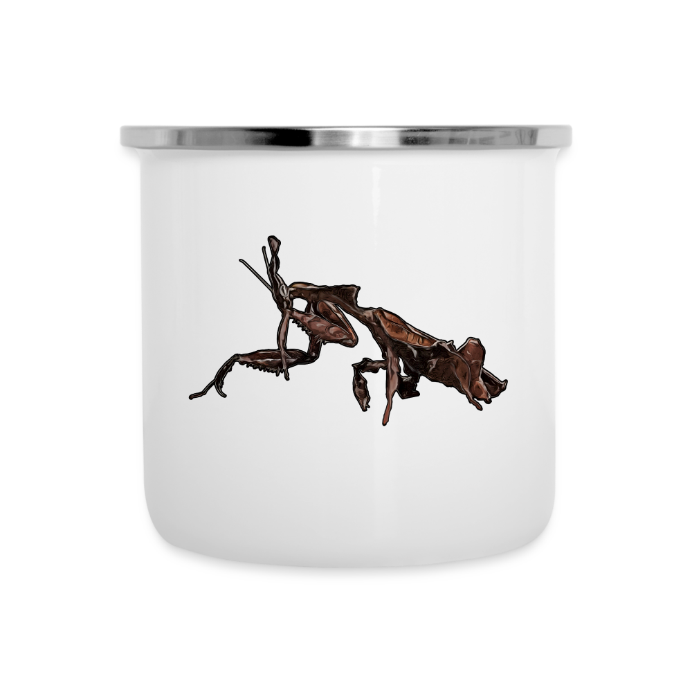 Emaille-Tasse Phyllocrania paradoxa female 2 - weiß