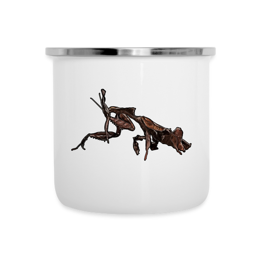 Emaille-Tasse Phyllocrania paradoxa female 2 - weiß