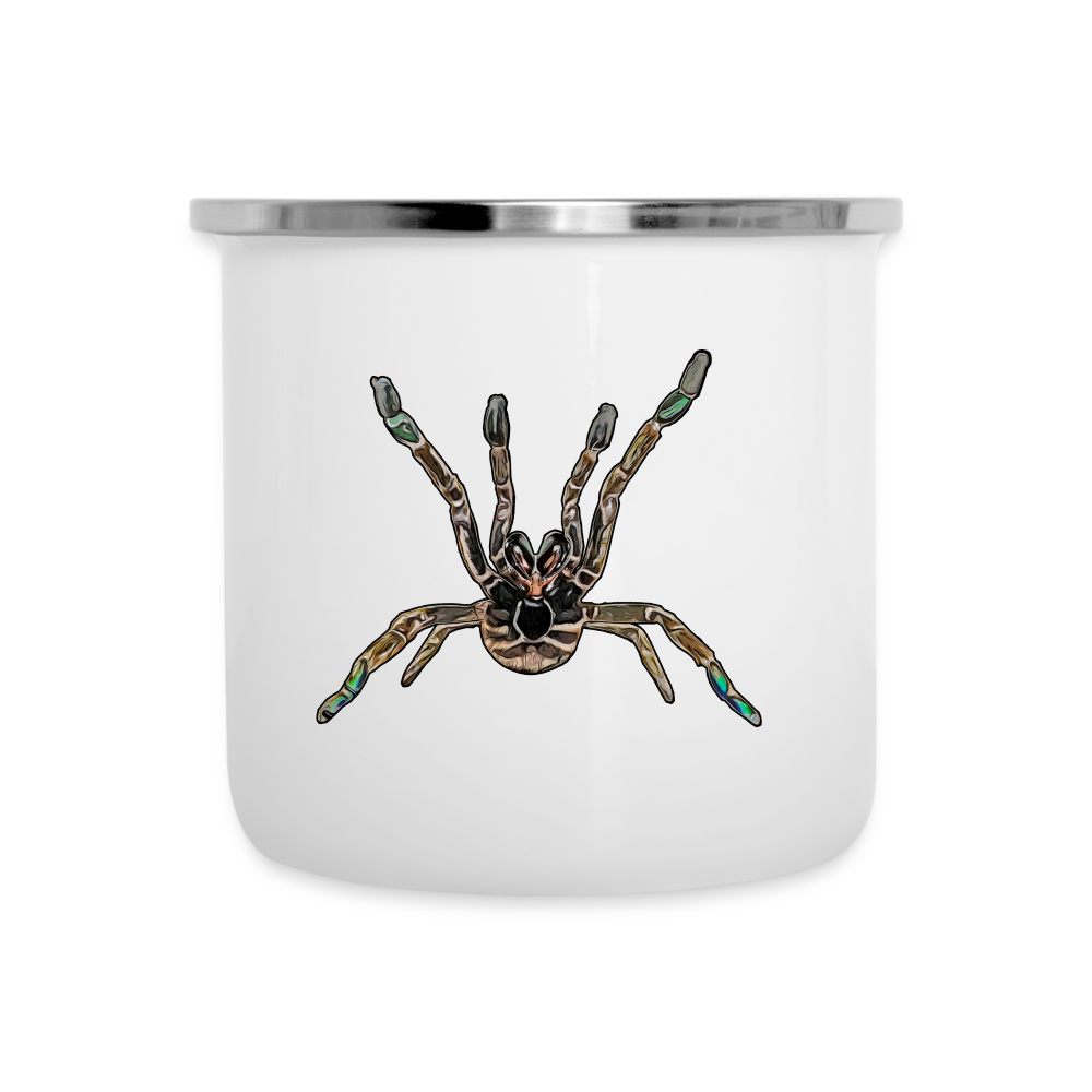 Emaille-Tasse Pterinochilus murinus tcf - weiß