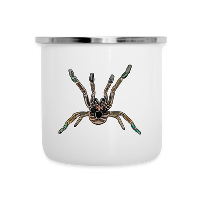 Emaille-Tasse Pterinochilus murinus tcf - weiß