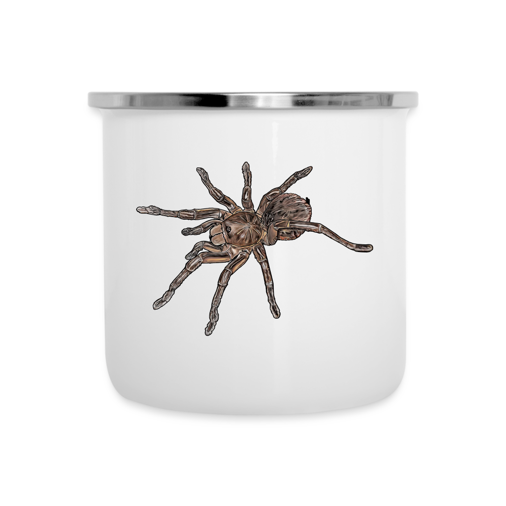 Emaille-Tasse Theraphosa stirmi juvenile - weiß