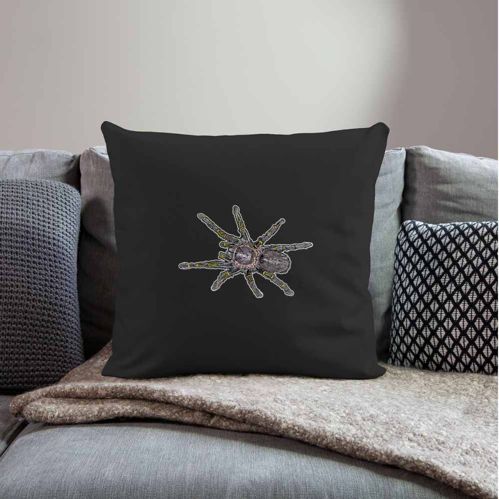 Sofakissen mit Füllung 44 x 44 cm Grammostola pulchripes - Schwarz