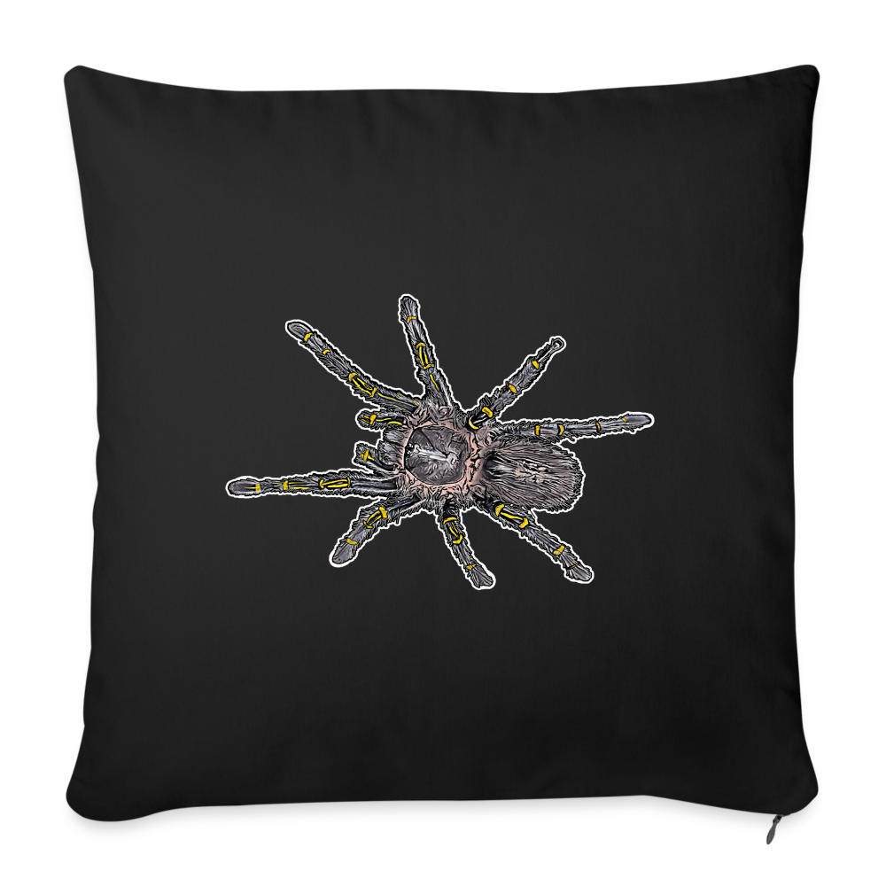 Sofakissen mit Füllung 44 x 44 cm Grammostola pulchripes - Schwarz