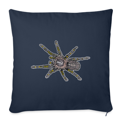 Sofakissen mit Füllung 44 x 44 cm Grammostola pulchripes - Navy