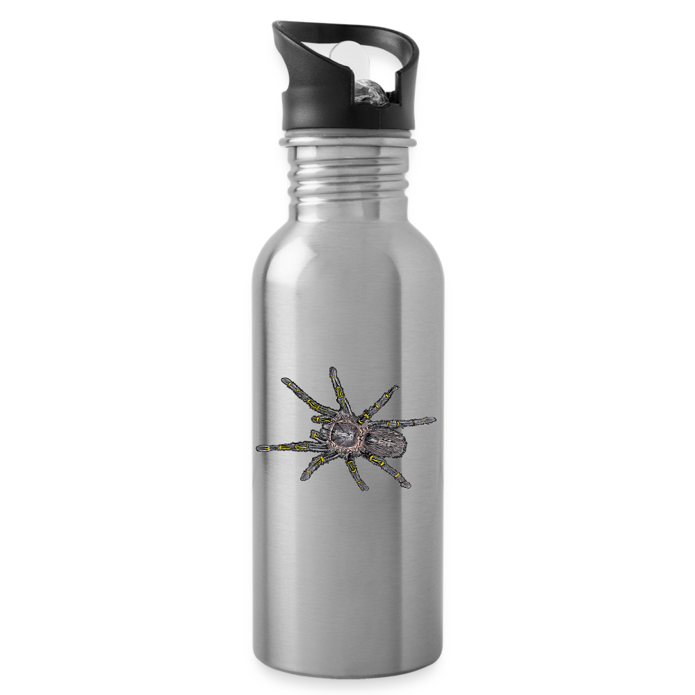 Trinkflasche Grammostola pulchripes - Lightsilver