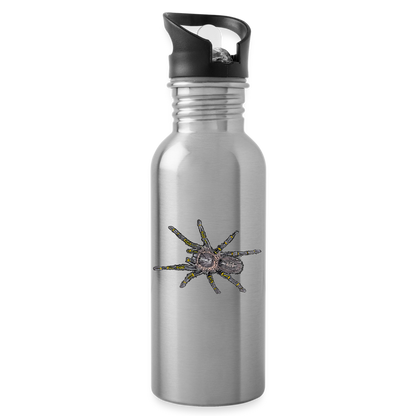 Trinkflasche Grammostola pulchripes - Lightsilver