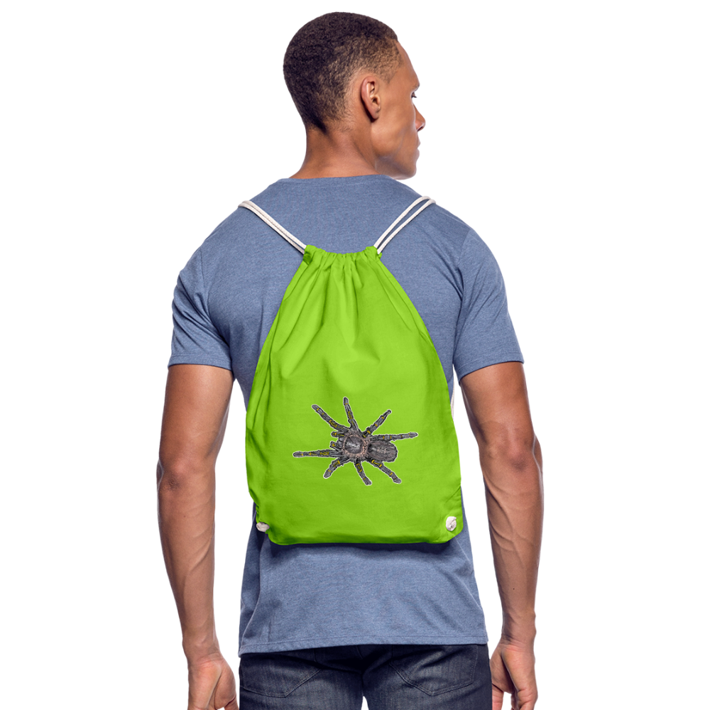 Turnbeutel Grammostola pulchripes - Neongrün