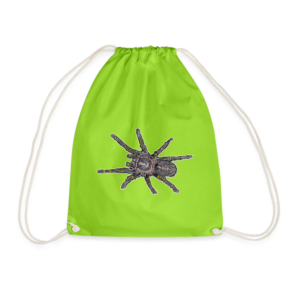 Turnbeutel Grammostola pulchripes - Neongrün