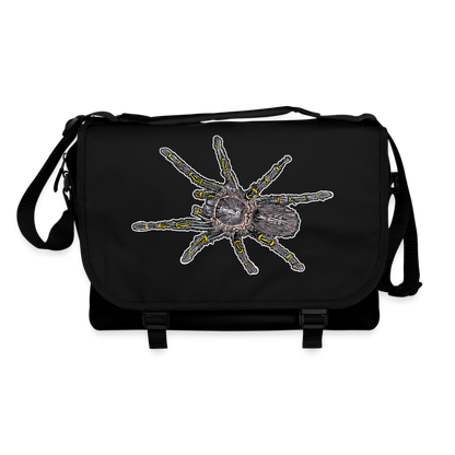 Umhängetasche Grammostola pulchripes - Schwarz/Schwarz