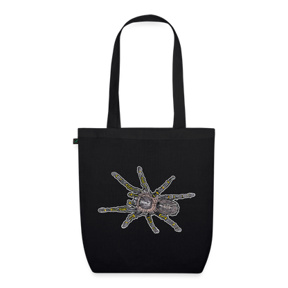 Bio-Stoffbeutel Grammostola pulchripes - Schwarz