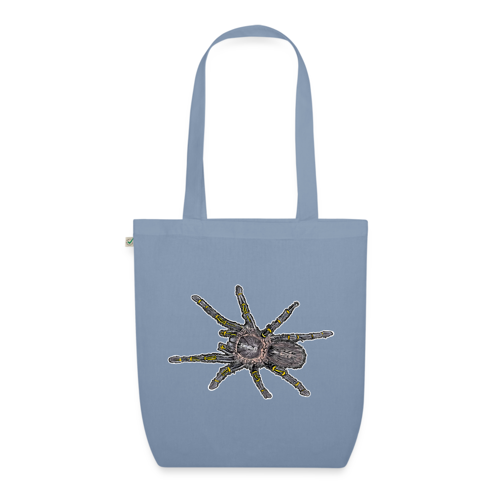 Bio-Stoffbeutel Grammostola pulchripes - Blaugrau