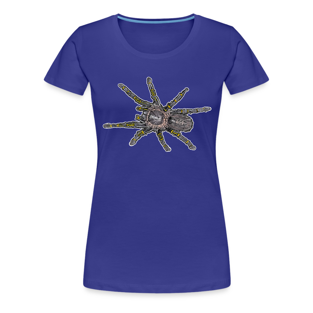 Frauen Basic T-Shirt Grammostola pulchripes - Königsblau