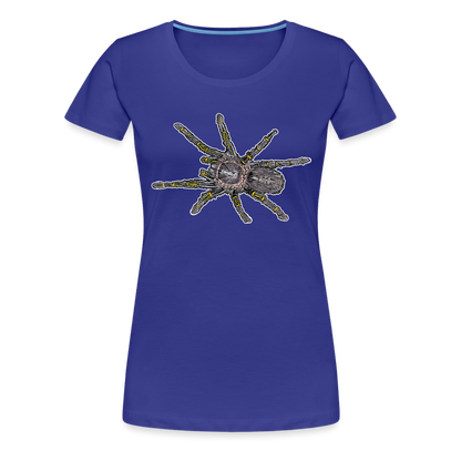 Frauen Basic T-Shirt Grammostola pulchripes - Königsblau