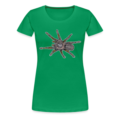 Frauen Basic T-Shirt Grammostola pulchripes - Kelly Green