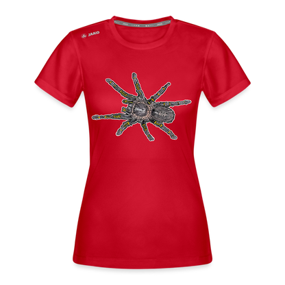 Frauen JAKO Sportswear T-Shirt Grammostola pulchripes - Rot