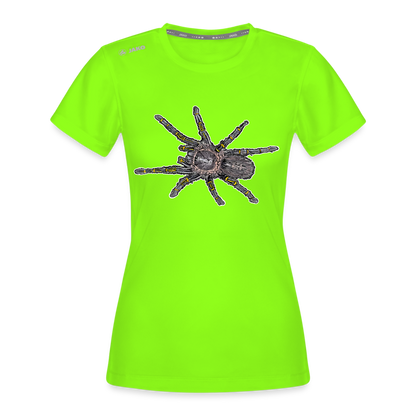 Frauen JAKO Sportswear T-Shirt Grammostola pulchripes - Neongrün
