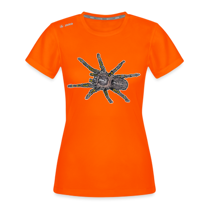 Frauen JAKO Sportswear T-Shirt Grammostola pulchripes - Neonorange