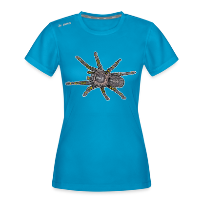 Frauen JAKO Sportswear T-Shirt Grammostola pulchripes - Saphirblau