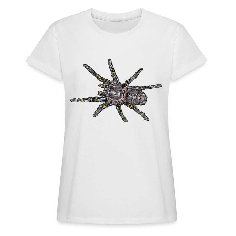 Frauen Oversized T-Shirt Grammostola pulchripes - weiß