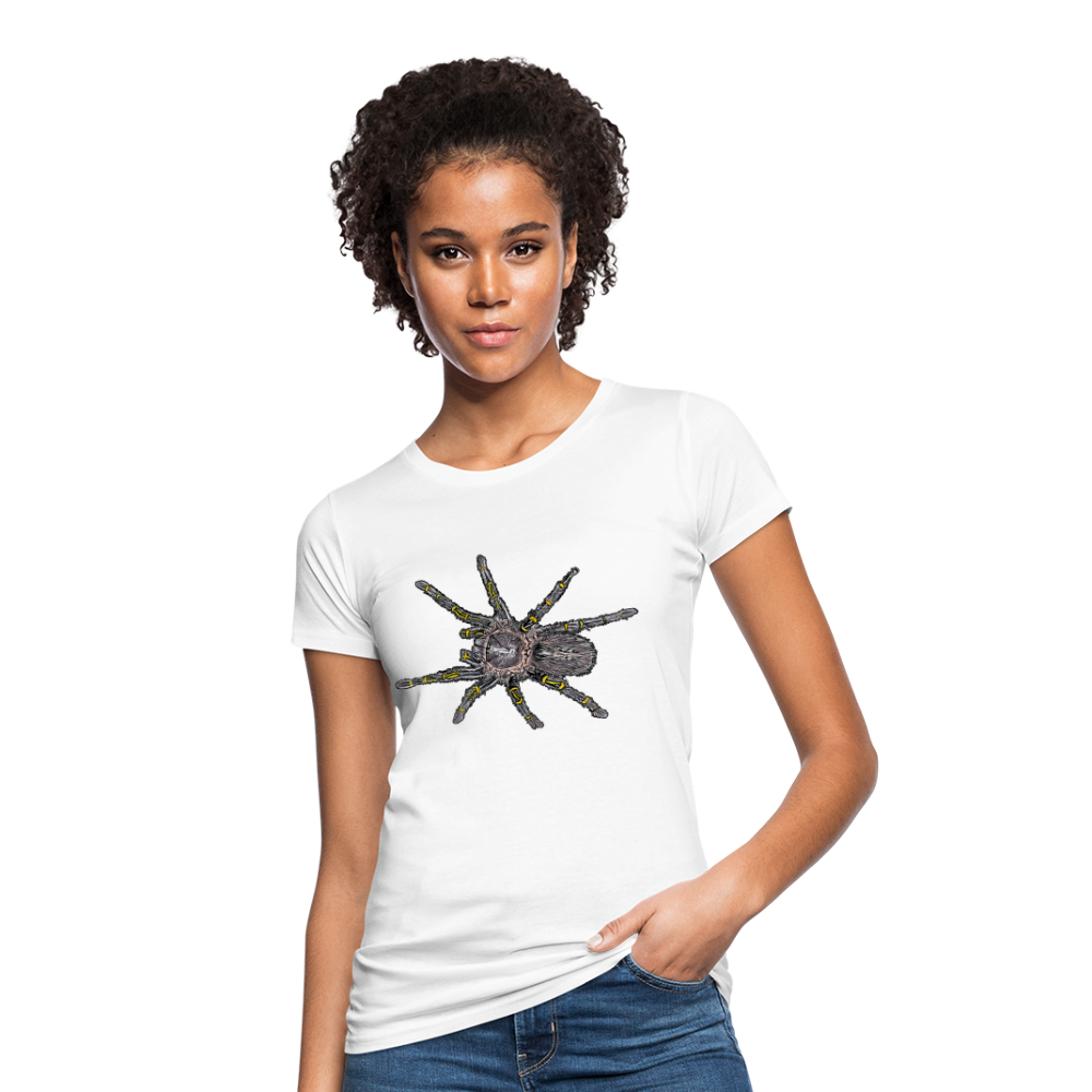 Frauen Bio-T-Shirt Grammostola pulchripes - weiß