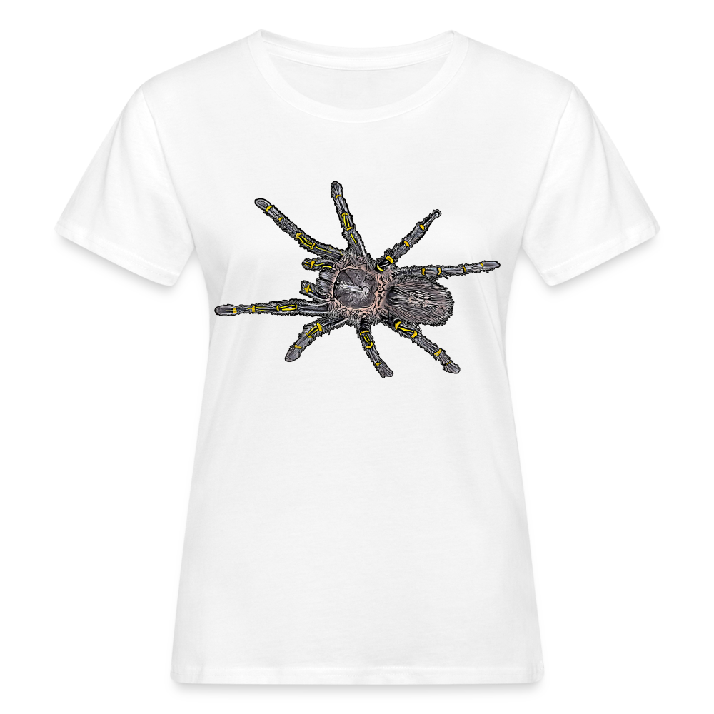 Frauen Bio-T-Shirt Grammostola pulchripes - weiß