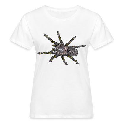 Frauen Bio-T-Shirt Grammostola pulchripes - weiß