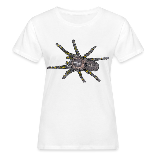 Frauen Bio-T-Shirt Grammostola pulchripes - weiß