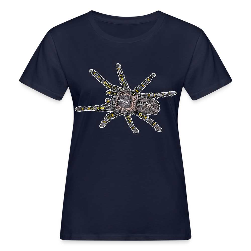 Frauen Bio-T-Shirt Grammostola pulchripes - Navy