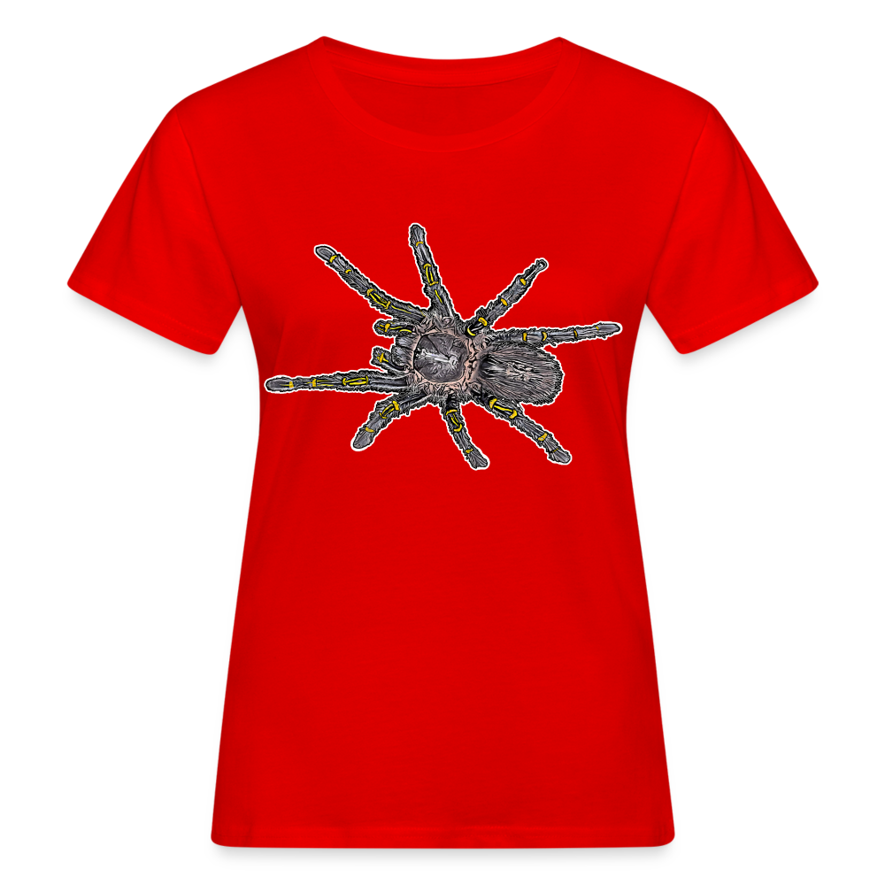 Frauen Bio-T-Shirt Grammostola pulchripes - Rot