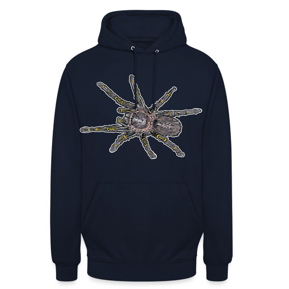 Unisex Hoodie Grammostola pulchripes - Navy