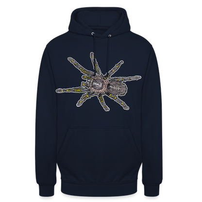 Unisex Hoodie Grammostola pulchripes - Navy