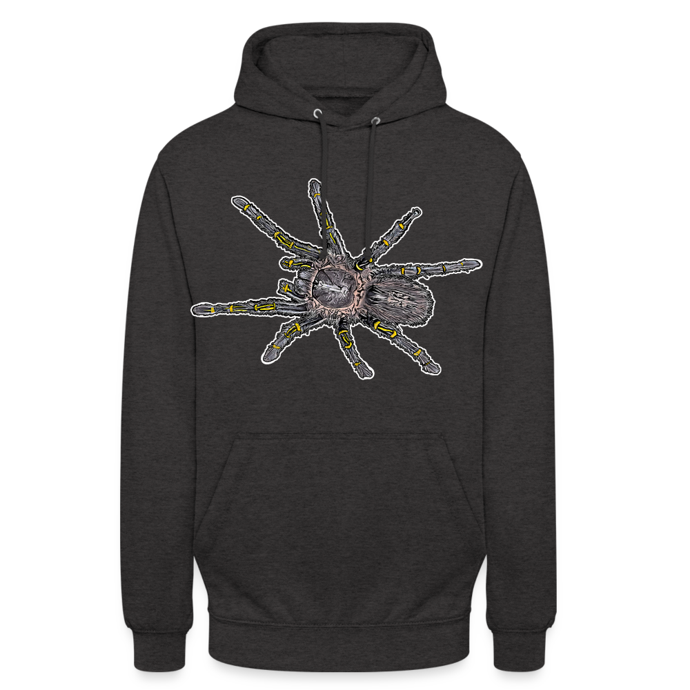Unisex Hoodie Grammostola pulchripes - Anthrazit