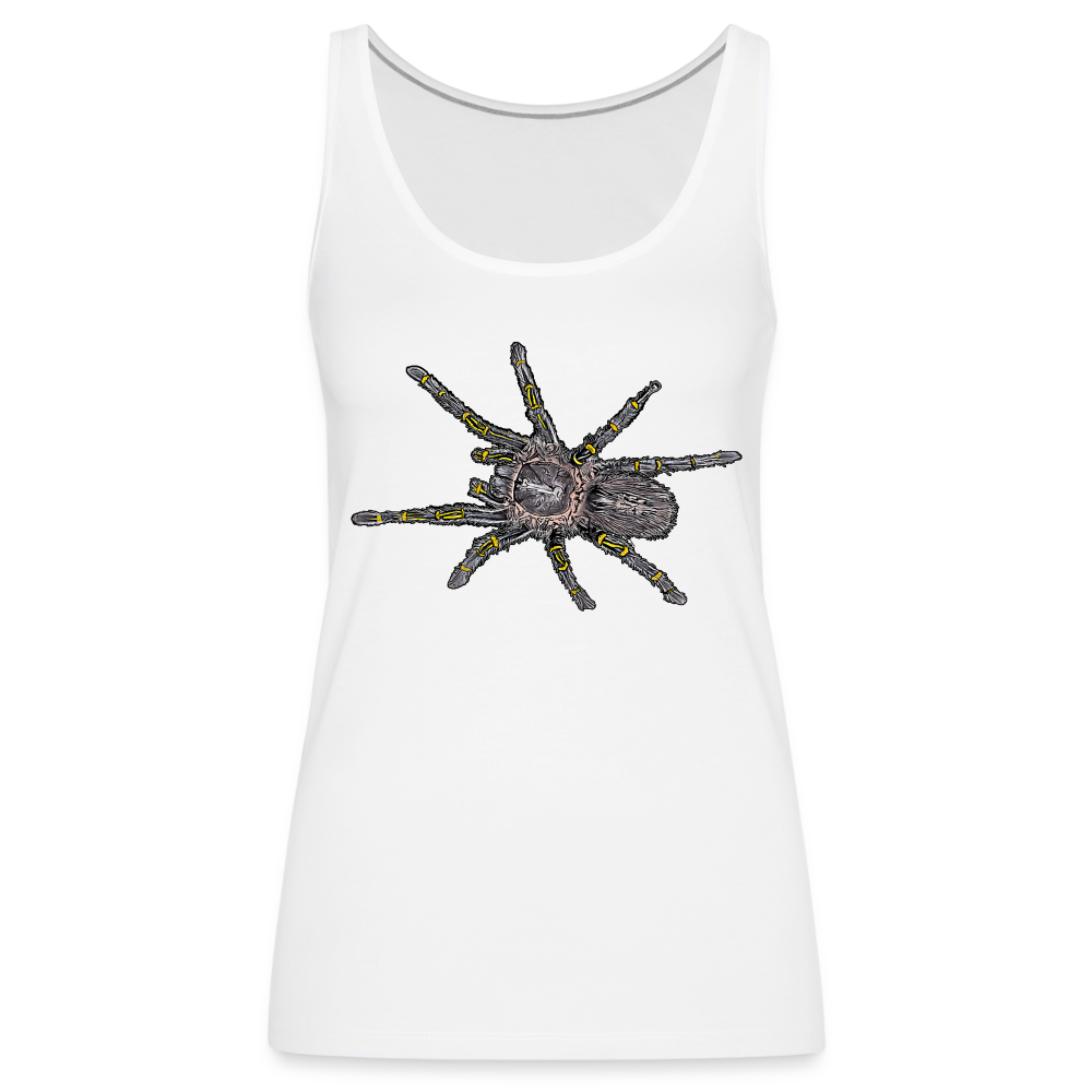 Frauen Tank Top Grammostola pulchripes - weiß