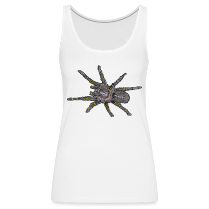 Frauen Tank Top Grammostola pulchripes - weiß