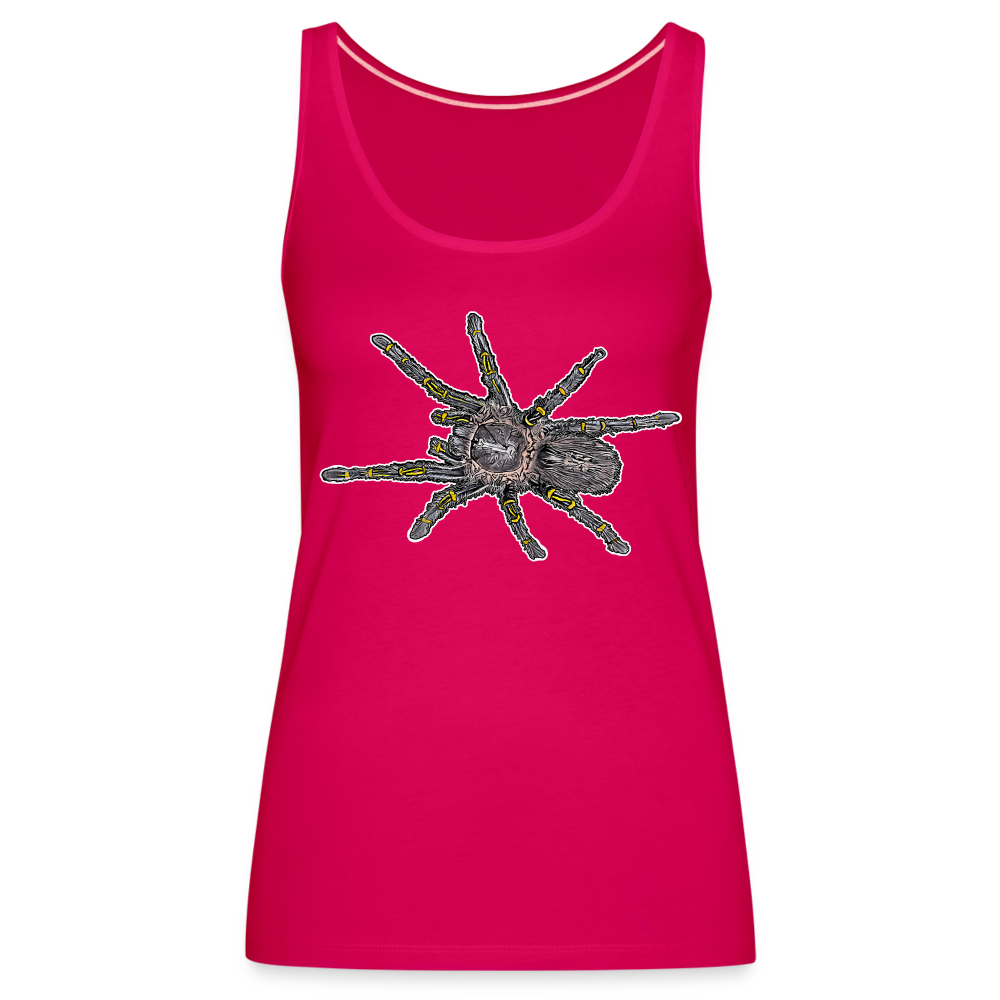 Frauen Tank Top Grammostola pulchripes - dunkles Pink