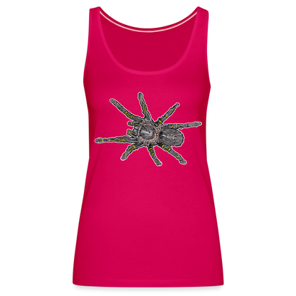 Frauen Tank Top Grammostola pulchripes - dunkles Pink