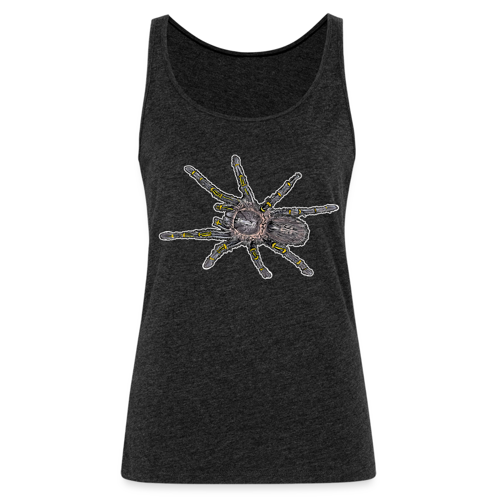 Frauen Tank Top Grammostola pulchripes - Anthrazit