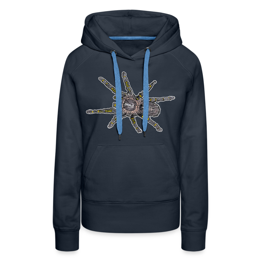 Frauen Hoodie Grammostola pulchripes - Navy