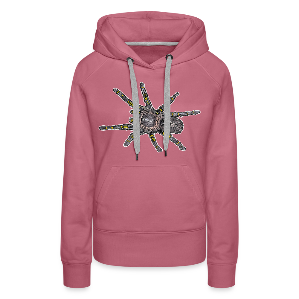 Frauen Hoodie Grammostola pulchripes - Malve