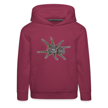 Kinder Hoodie Grammostola pulchripes - Bordeaux