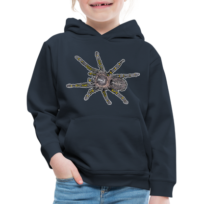 Kinder Hoodie Grammostola pulchripes - Navy