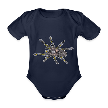Baby Body kurz Grammostola pulchripes - Dunkelnavy
