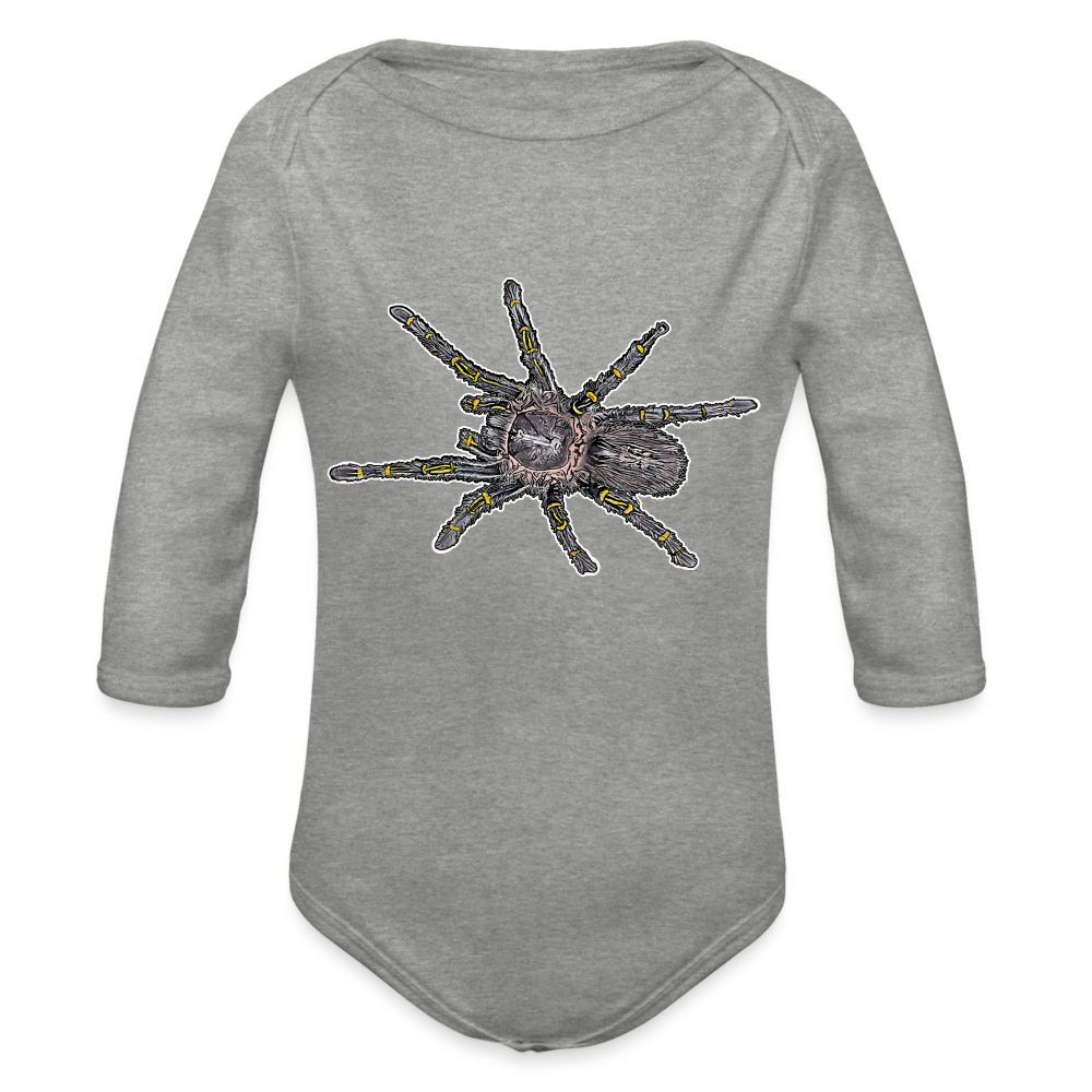 Baby Body lang - Grau meliert