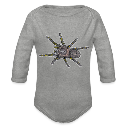 Baby Body lang - Grau meliert