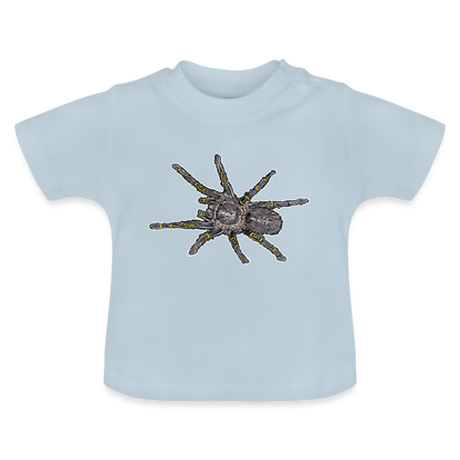Baby T-Shirt Grammostola pulchripes - Hellblau