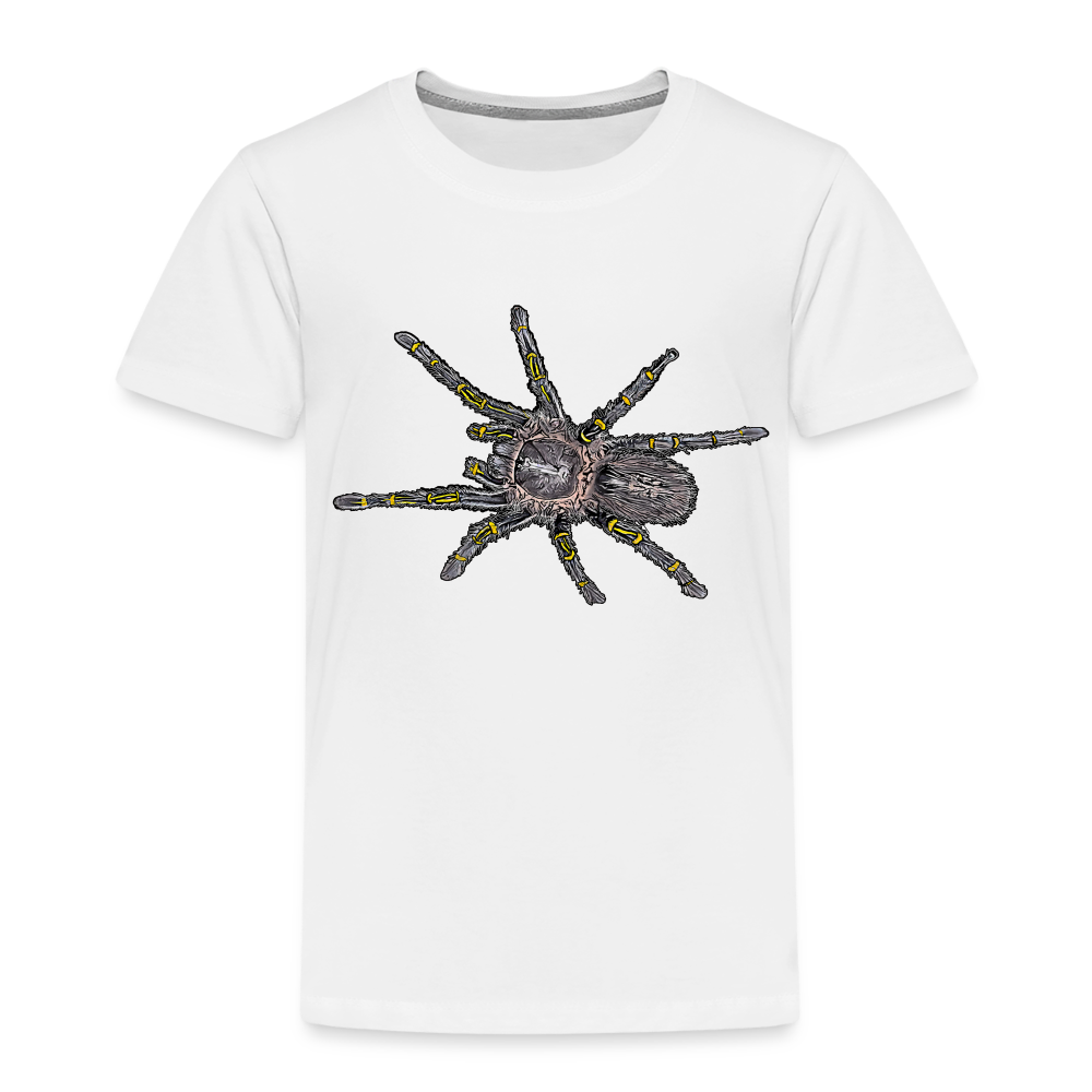 Kinder Basic T-Shirt Grammostola pulchripes - weiß