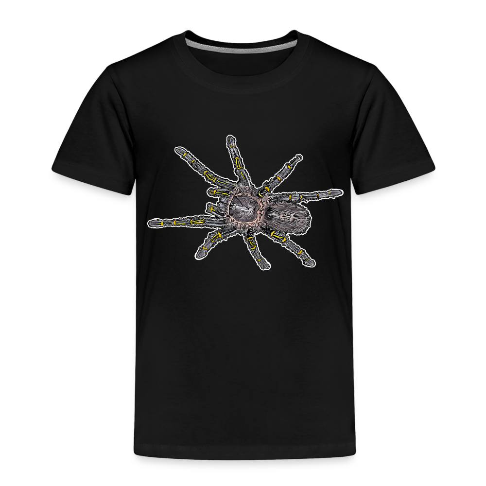 Kinder Basic T-Shirt Grammostola pulchripes - Schwarz