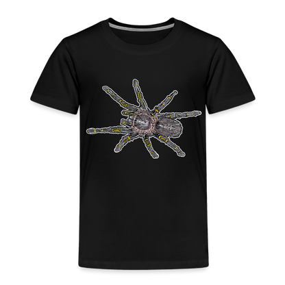 Kinder Basic T-Shirt Grammostola pulchripes - Schwarz
