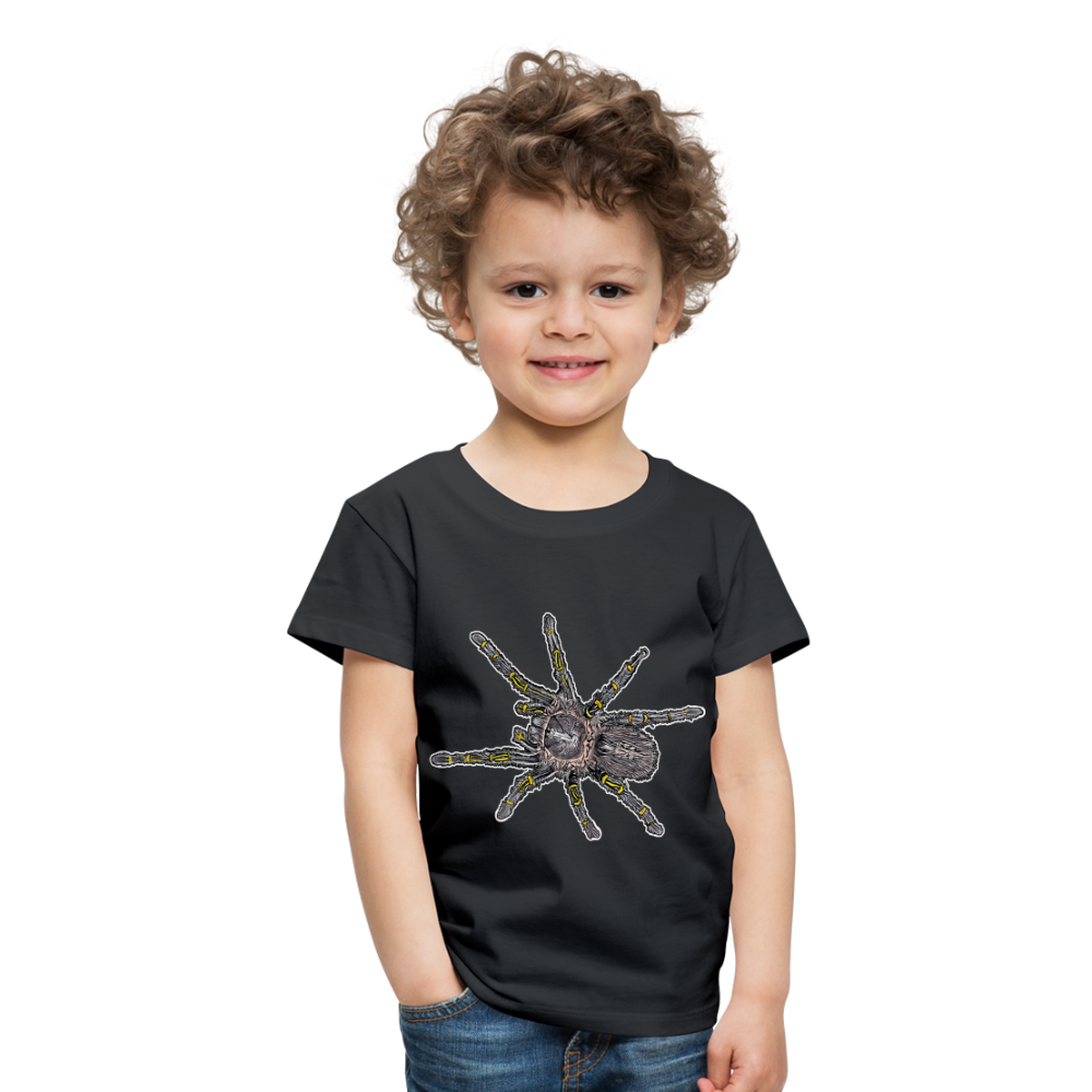 Kinder Basic T-Shirt Grammostola pulchripes - Schwarz