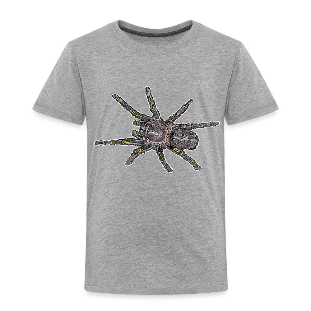 Kinder Basic T-Shirt Grammostola pulchripes - Grau meliert